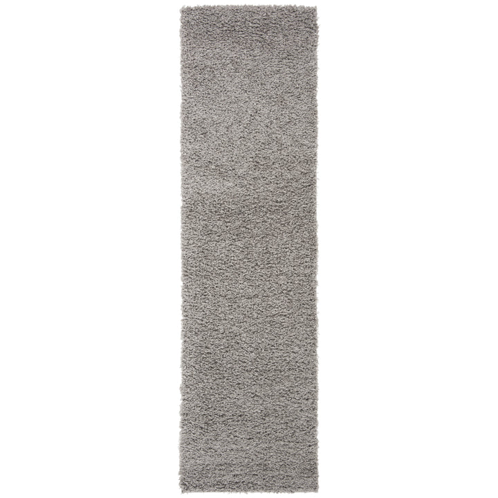 SAFAVIEH Athens Shag Collection SGAS119F Light Grey Rug Image 1