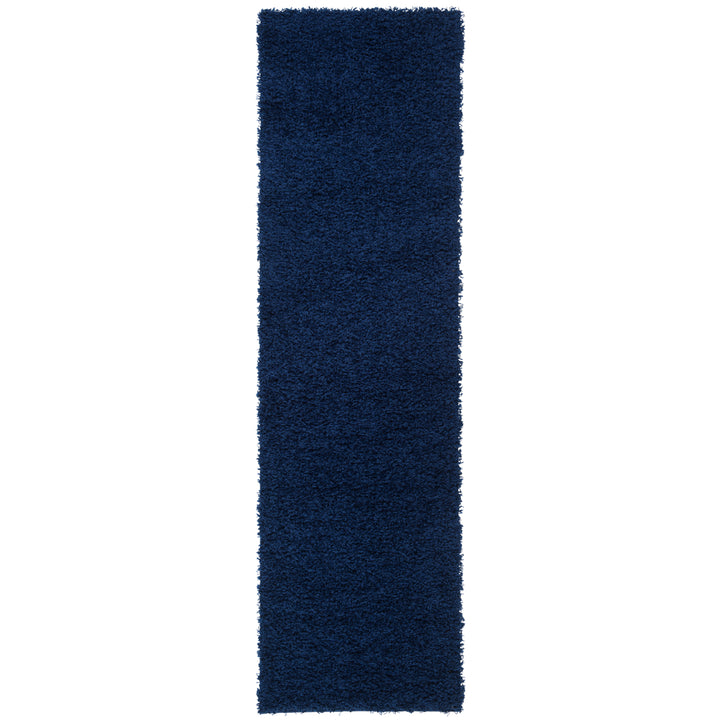 SAFAVIEH Athens Shag Collection SGAS119N Navy Rug Image 1