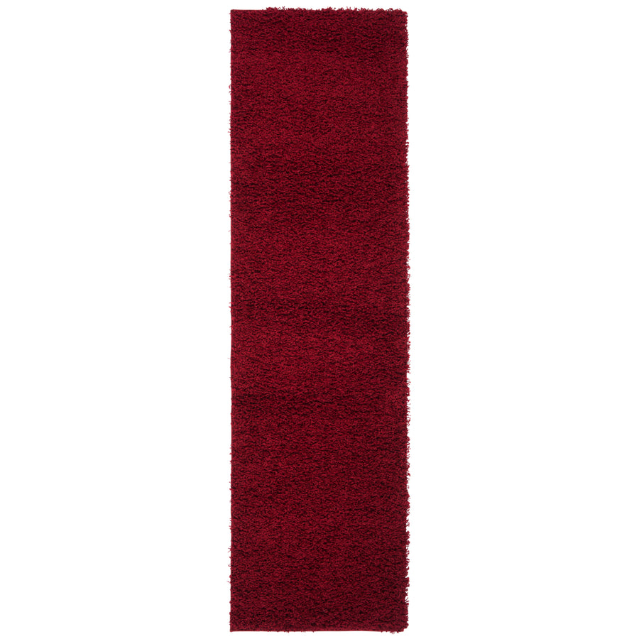 SAFAVIEH Athens Shag Collection SGAS119R Red Rug Image 1