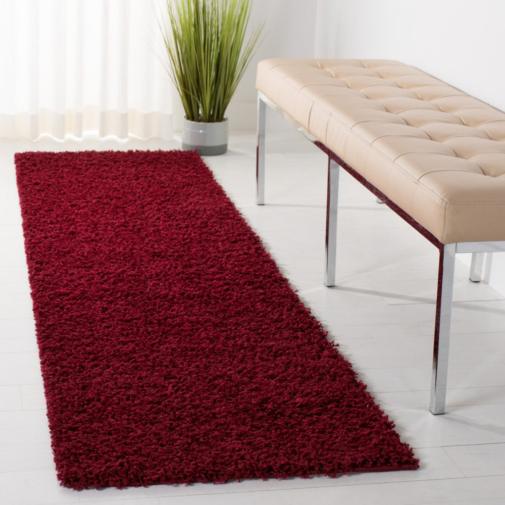 SAFAVIEH Athens Shag Collection SGAS119R Red Rug Image 2