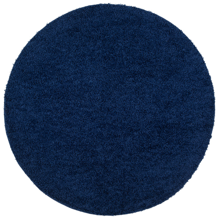 SAFAVIEH Athens Shag Collection SGAS119N Navy Rug Image 4