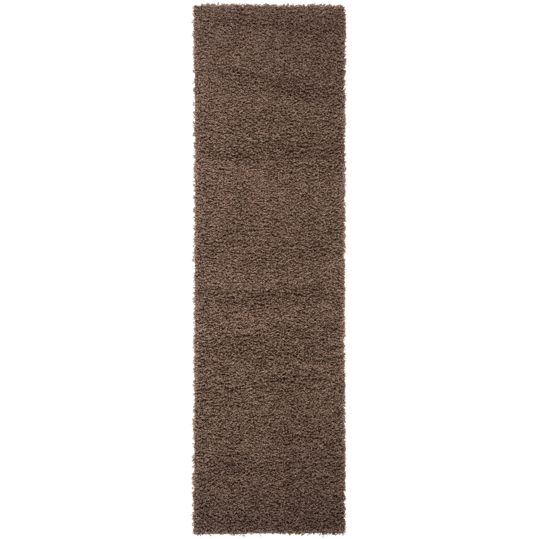 SAFAVIEH Athens Shag Collection SGAS119T Taupe Rug Image 1