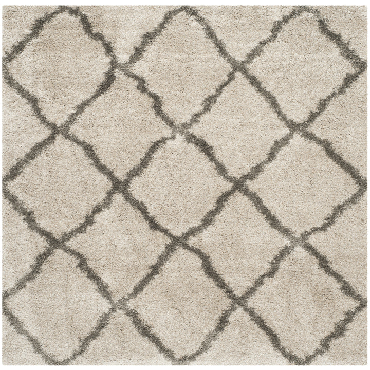 SAFAVIEH Belize Shag SGB489D Taupe / Grey Rug Image 6