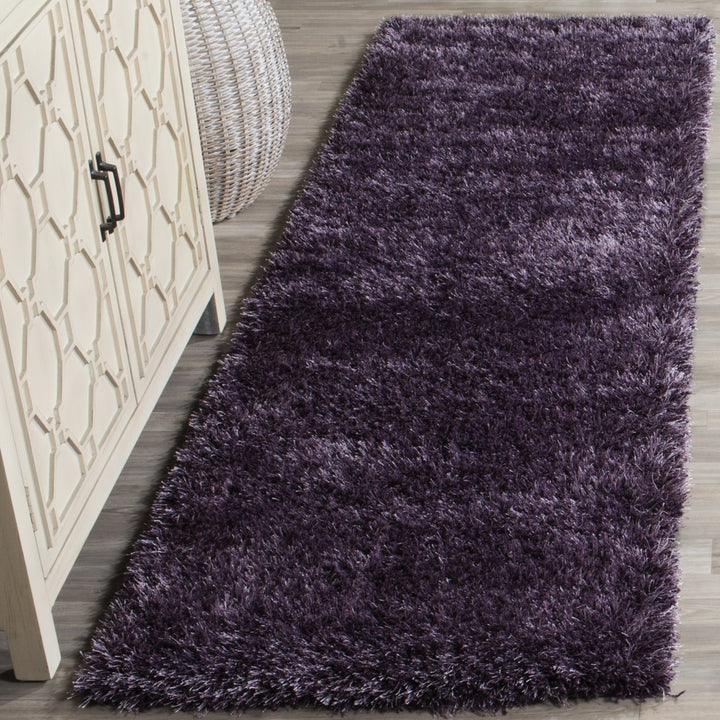 SAFAVIEH Charlotte Shag Collection SGC720L Lavender Rug Image 2