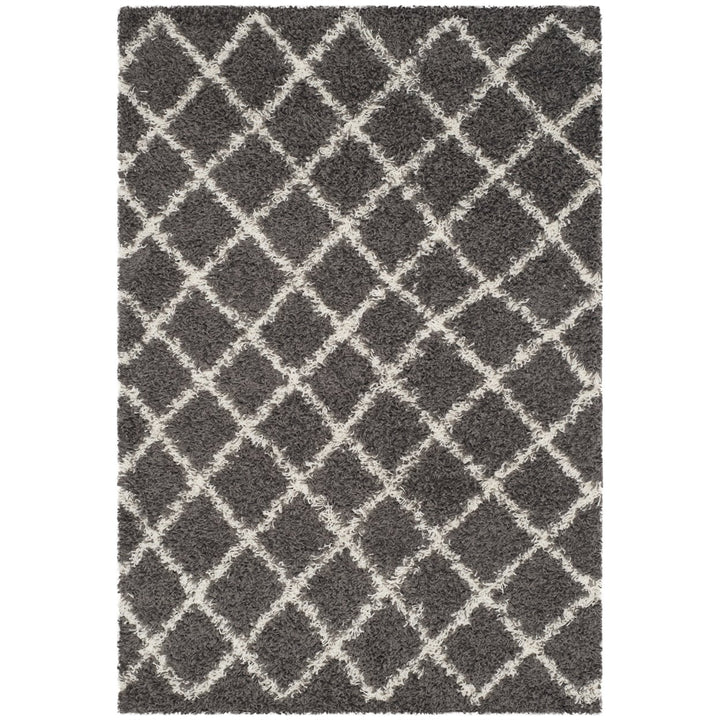 SAFAVIEH Dallas Shag SGD258A Dark Grey/Ivory Rug Image 4