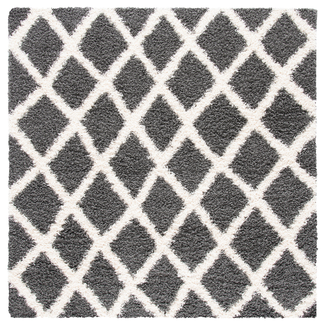 SAFAVIEH Dallas Shag SGD258A Dark Grey/Ivory Rug Image 8