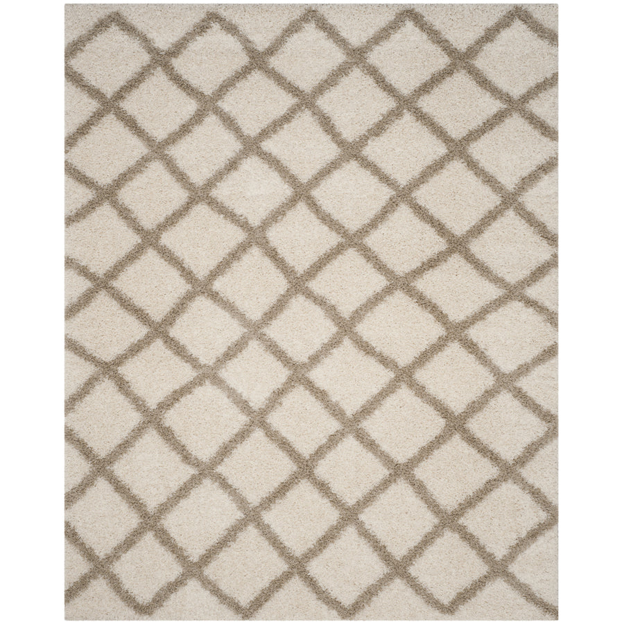 SAFAVIEH Dallas Shag SGD258B Ivory / Beige Rug Image 1