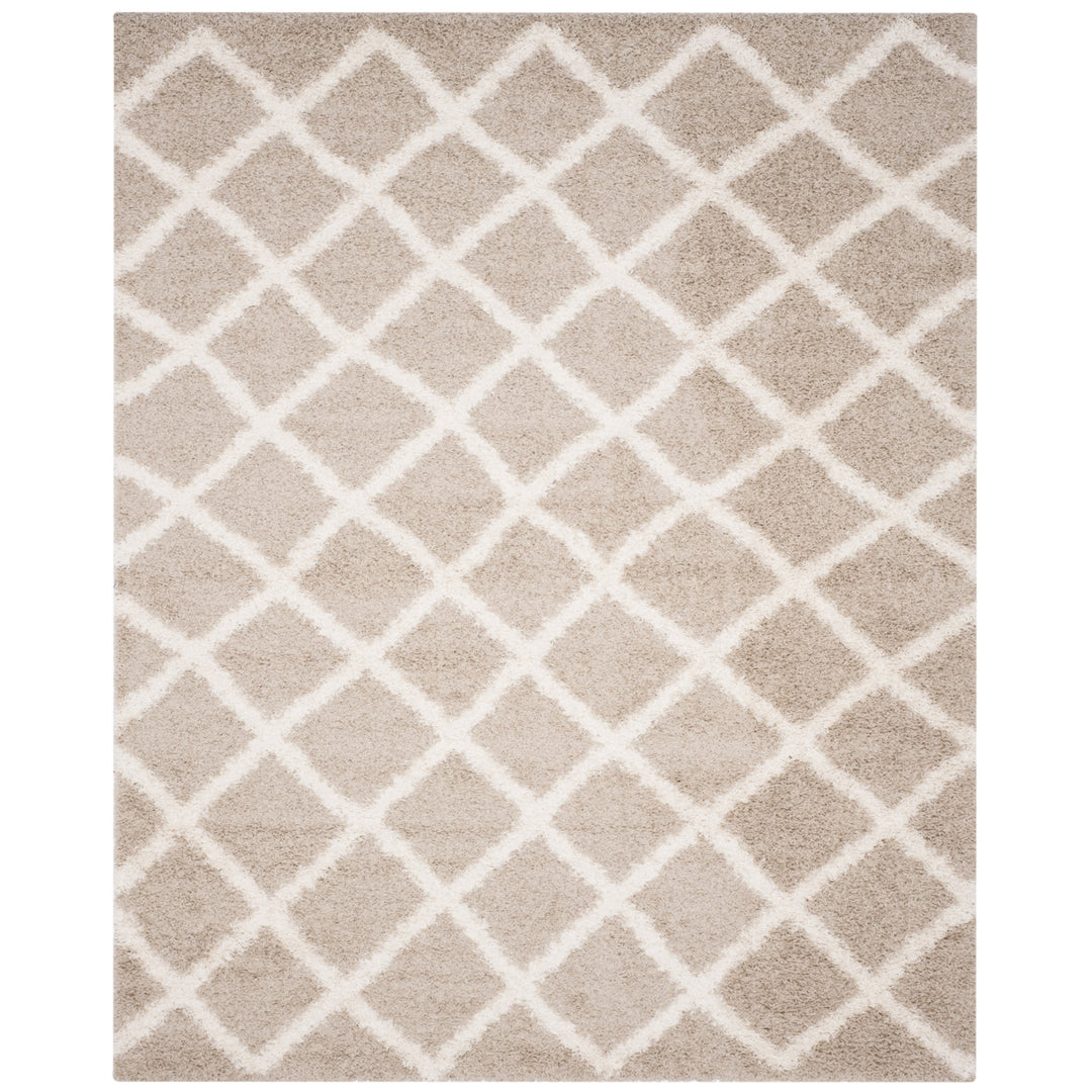 SAFAVIEH Dallas Shag SGD258D Beige / Ivory Rug Image 1