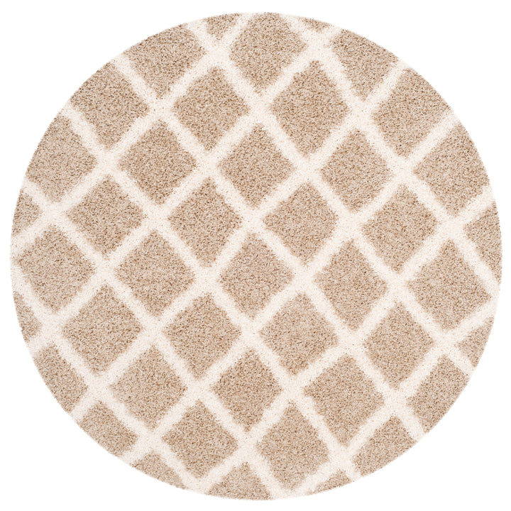 SAFAVIEH Dallas Shag SGD258D Beige / Ivory Rug Image 4