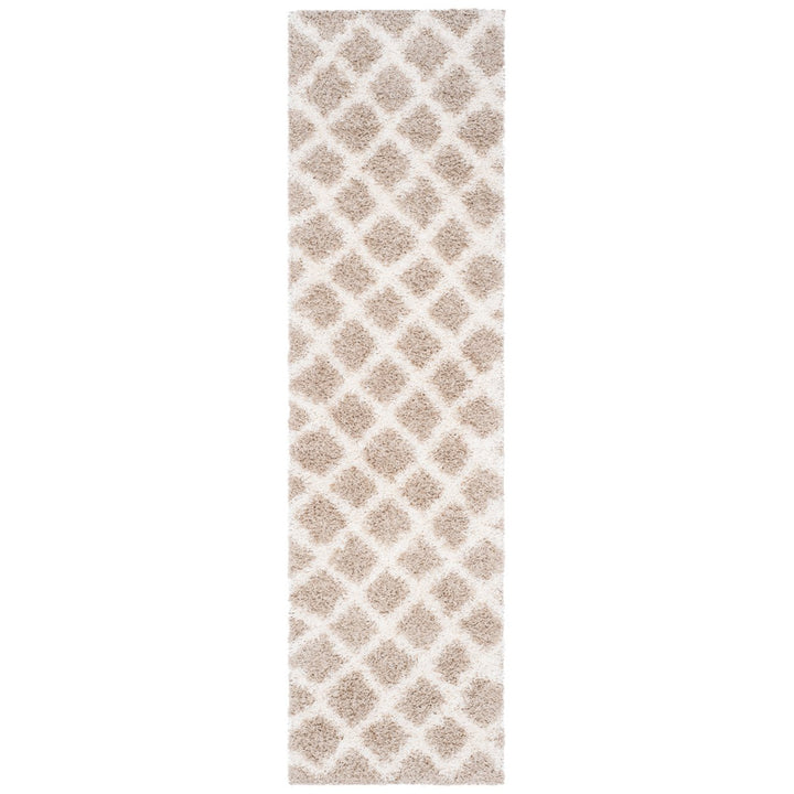 SAFAVIEH Dallas Shag SGD258D Beige / Ivory Rug Image 1