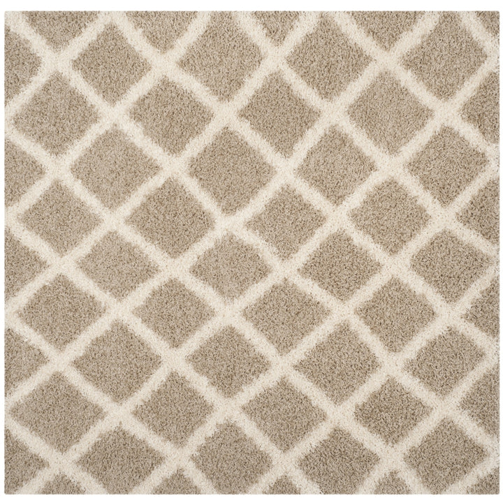 SAFAVIEH Dallas Shag SGD258D Beige / Ivory Rug Image 6