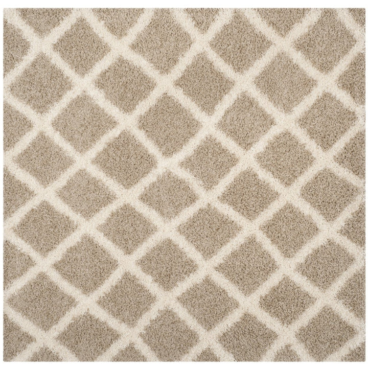 SAFAVIEH Dallas Shag SGD258D Beige / Ivory Rug Image 1