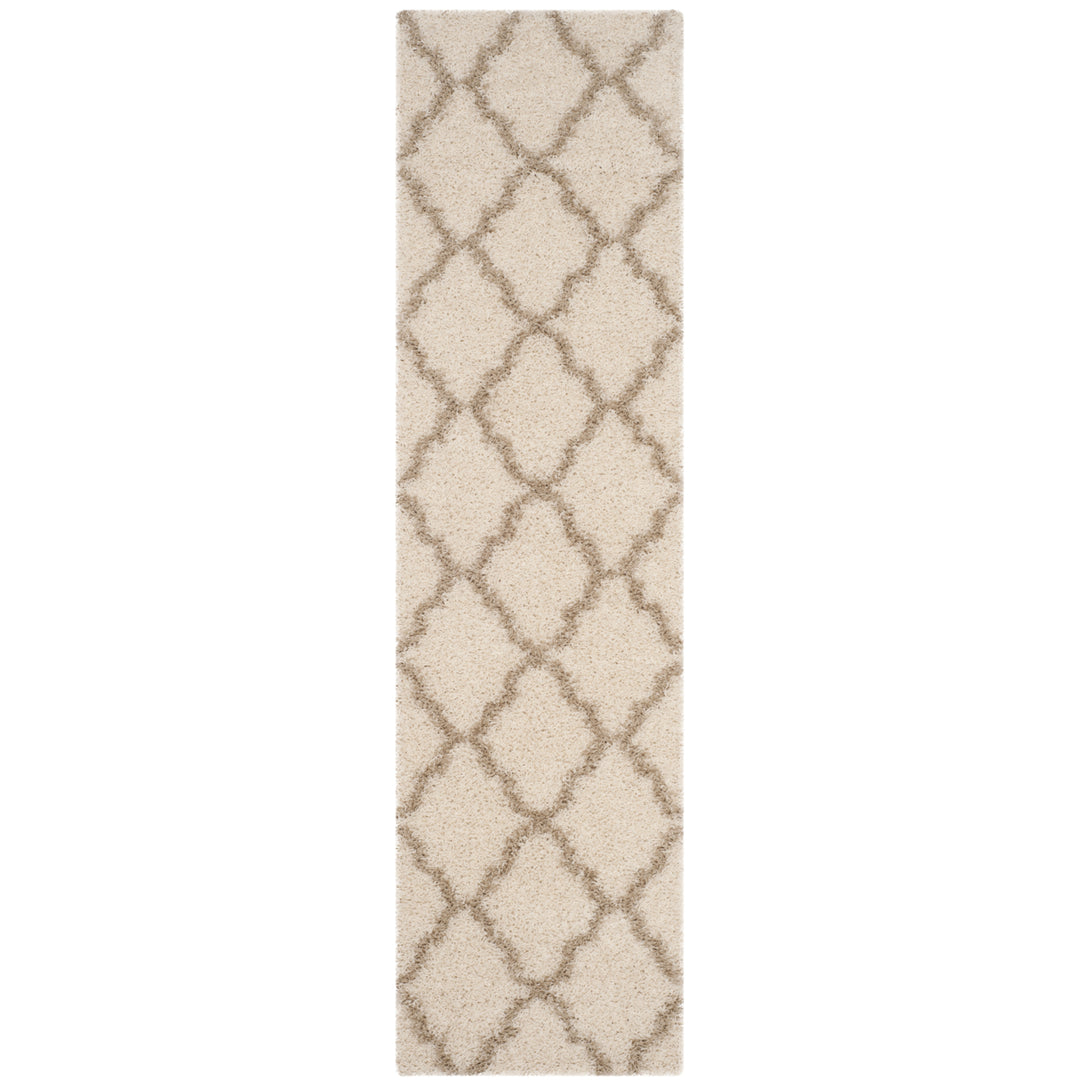 SAFAVIEH Dallas Shag SGDS257B Ivory / Beige Rug Image 1