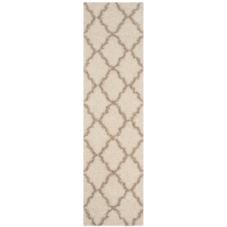 SAFAVIEH Dallas Shag SGDS257B Ivory / Beige Rug Image 1