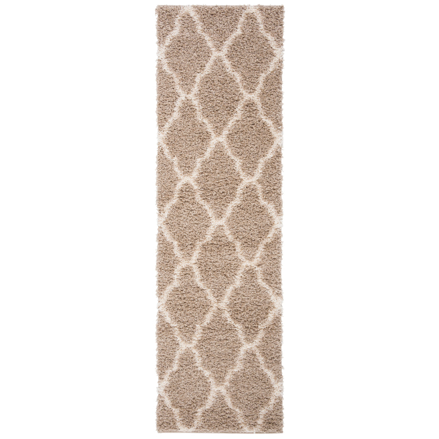 SAFAVIEH Dallas Shag SGDS257D Beige / Ivory Rug Image 1