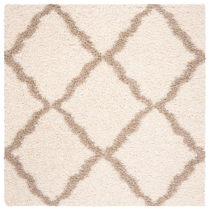 SAFAVIEH Dallas Shag SGDS257B Ivory / Beige Rug Image 1