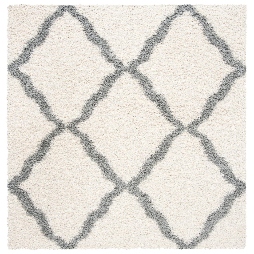 SAFAVIEH Dallas Shag SGDS257F Ivory / Grey Rug Image 5