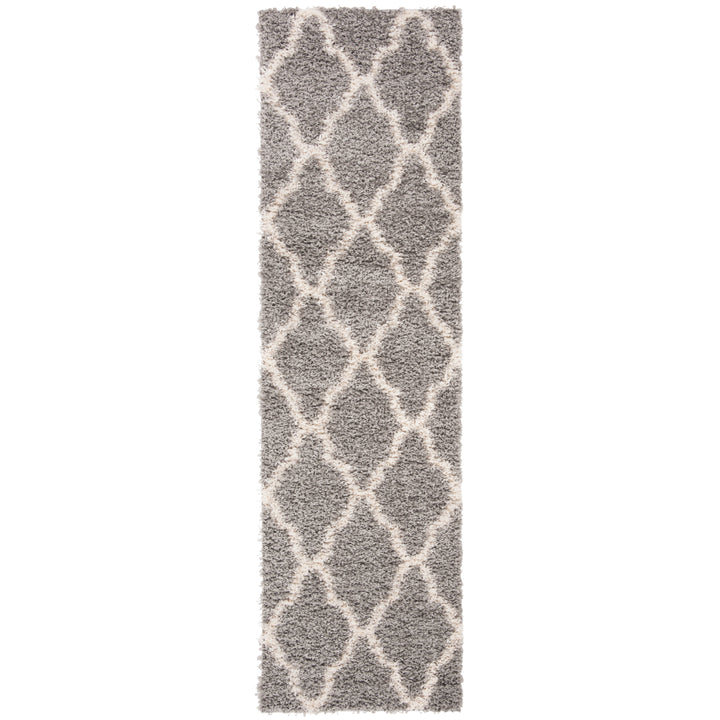 SAFAVIEH Dallas Shag SGDS257G Grey / Ivory Rug Image 5