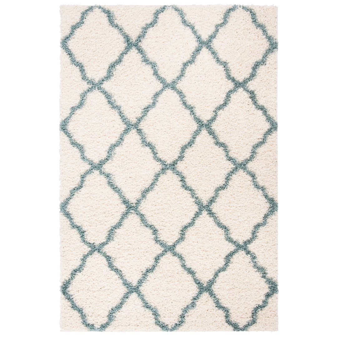 SAFAVIEH SGDS257J Sgd-Dallas Shag Ivory / Seafoam Image 1