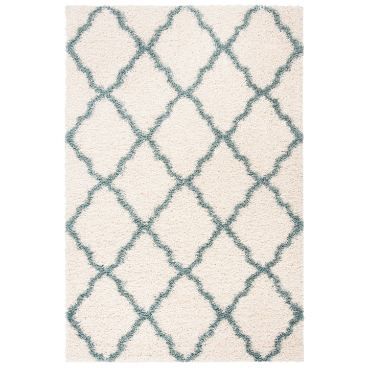 SAFAVIEH SGDS257J Sgd-Dallas Shag Ivory / Seafoam Image 1