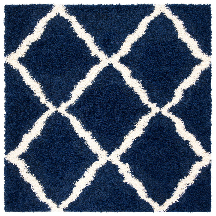 SAFAVIEH Dallas Shag SGDS257N Navy / Ivory Rug Image 1