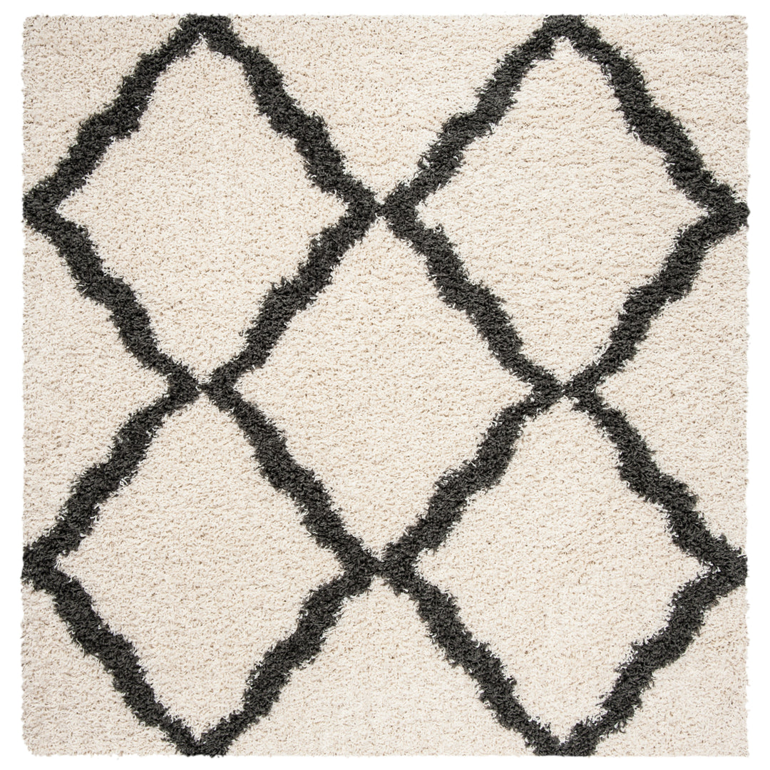 SAFAVIEH Dallas Shag SGDS257H Ivory/Dark Grey Rug Image 5