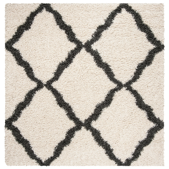 SAFAVIEH Dallas Shag SGDS257H Ivory/Dark Grey Rug Image 5