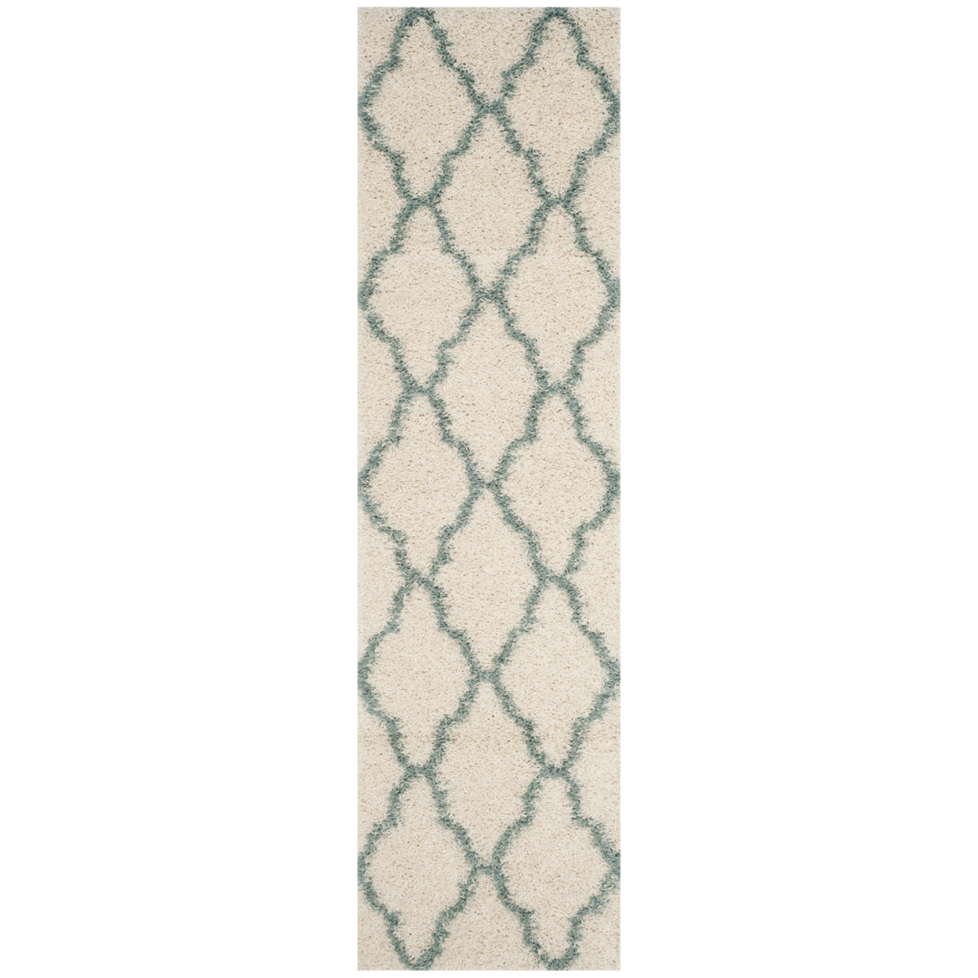 SAFAVIEH SGDS257J Sgd-Dallas Shag Ivory / Seafoam Image 1