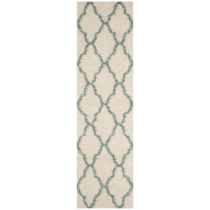 SAFAVIEH SGDS257J Sgd-Dallas Shag Ivory / Seafoam Image 1