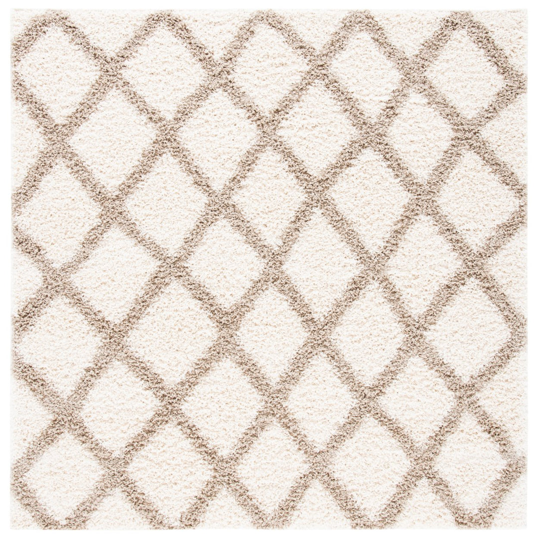 SAFAVIEH Dallas Shag SGDS258B Ivory / Beige Rug Image 6