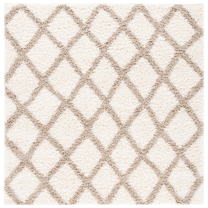 SAFAVIEH Dallas Shag SGDS258B Ivory / Beige Rug Image 6