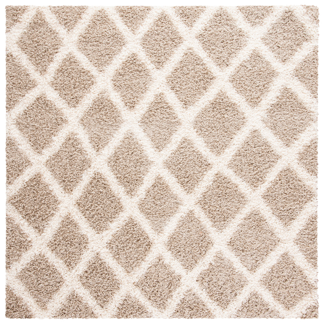 SAFAVIEH Dallas Shag SGDS258D Beige / Ivory Rug Image 5