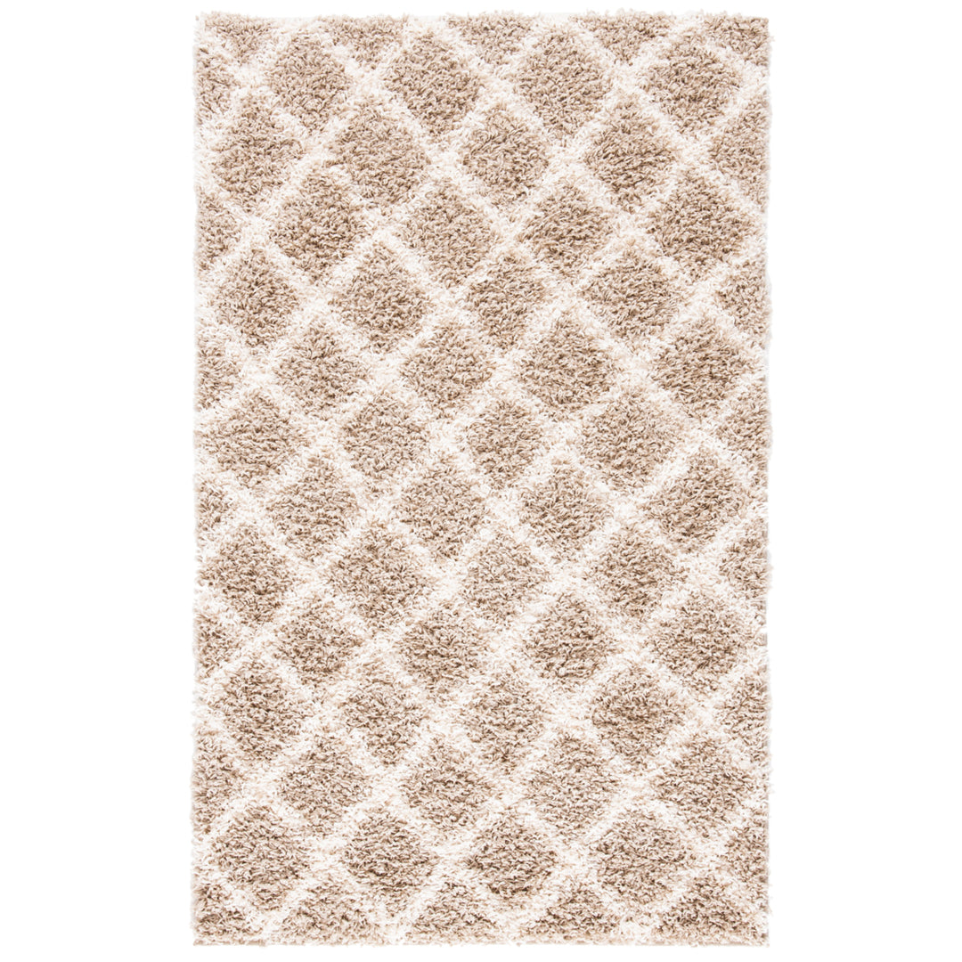 SAFAVIEH Dallas Shag SGDS258D Beige / Ivory Rug Image 7