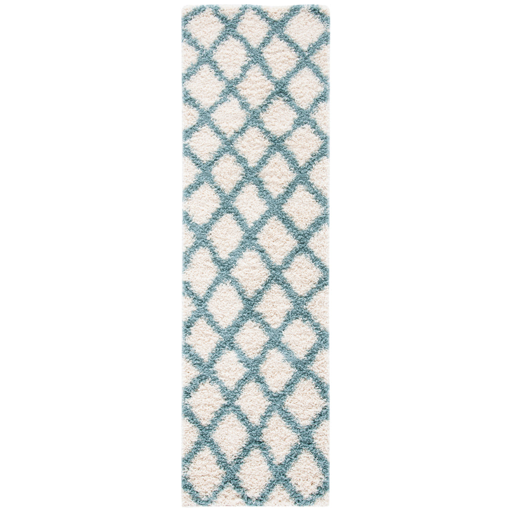 SAFAVIEH Dallas Shag SGDS258J Ivory / Seafoam Rug Image 2