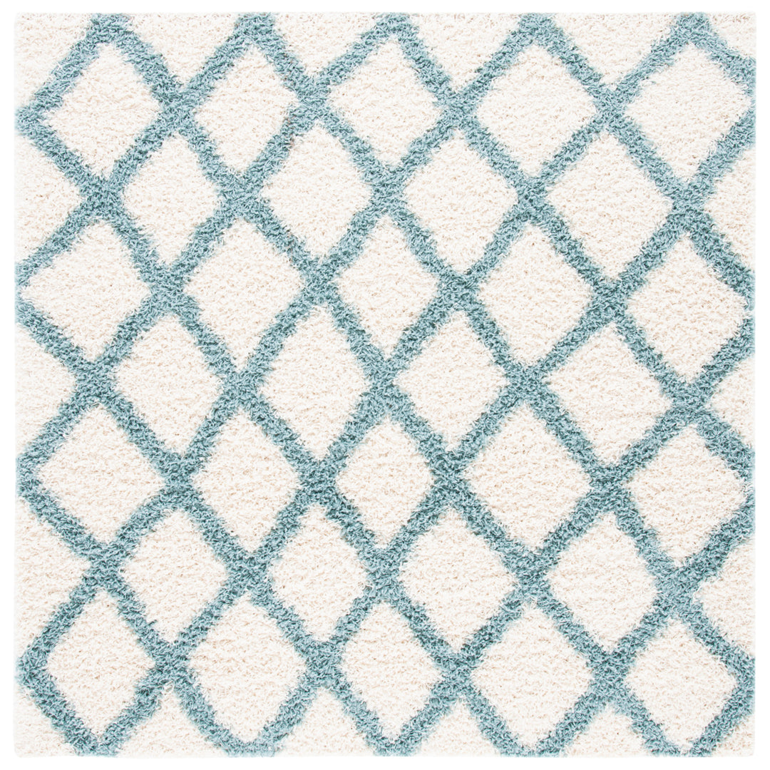 SAFAVIEH Dallas Shag SGDS258J Ivory / Seafoam Rug Image 3