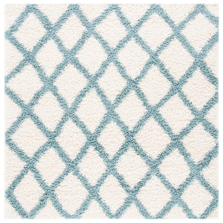 SAFAVIEH Dallas Shag SGDS258J Ivory / Seafoam Rug Image 3