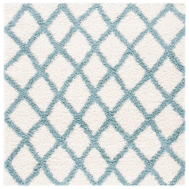 SAFAVIEH Dallas Shag SGDS258J Ivory / Seafoam Rug Image 1