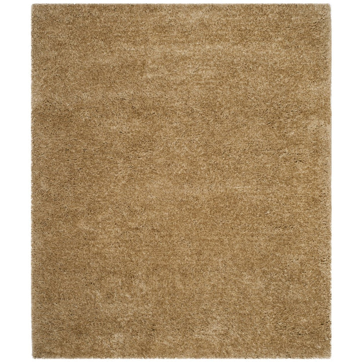 SAFAVIEH Express Shag SGE620B Handmade Beige Rug Image 1