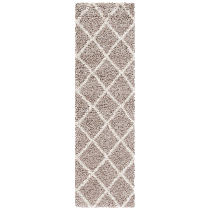 SAFAVIEH Hudson Shag Collection SGH222B Beige / Ivory Rug Image 5