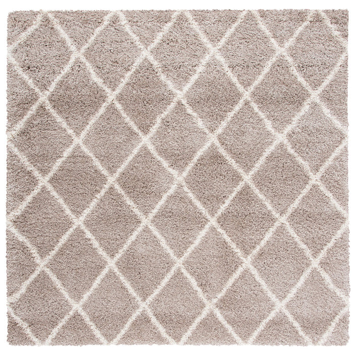 SAFAVIEH Hudson Shag Collection SGH222B Beige / Ivory Rug Image 6