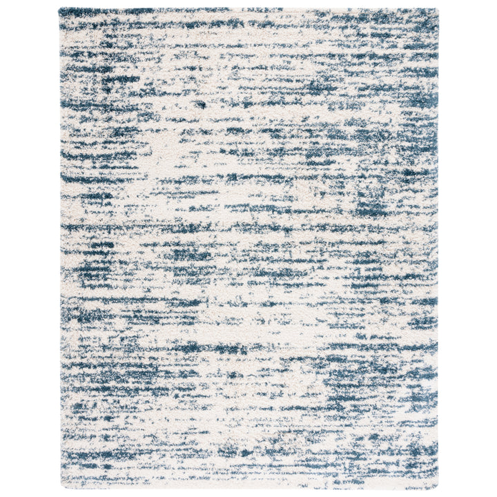 SAFAVIEH Hudson Shag SGH299A Ivory / Slate Blue Rug Image 1