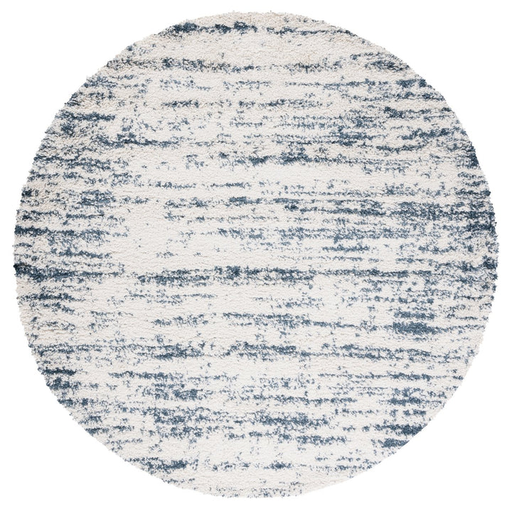 SAFAVIEH Hudson Shag SGH299A Ivory / Slate Blue Rug Image 3