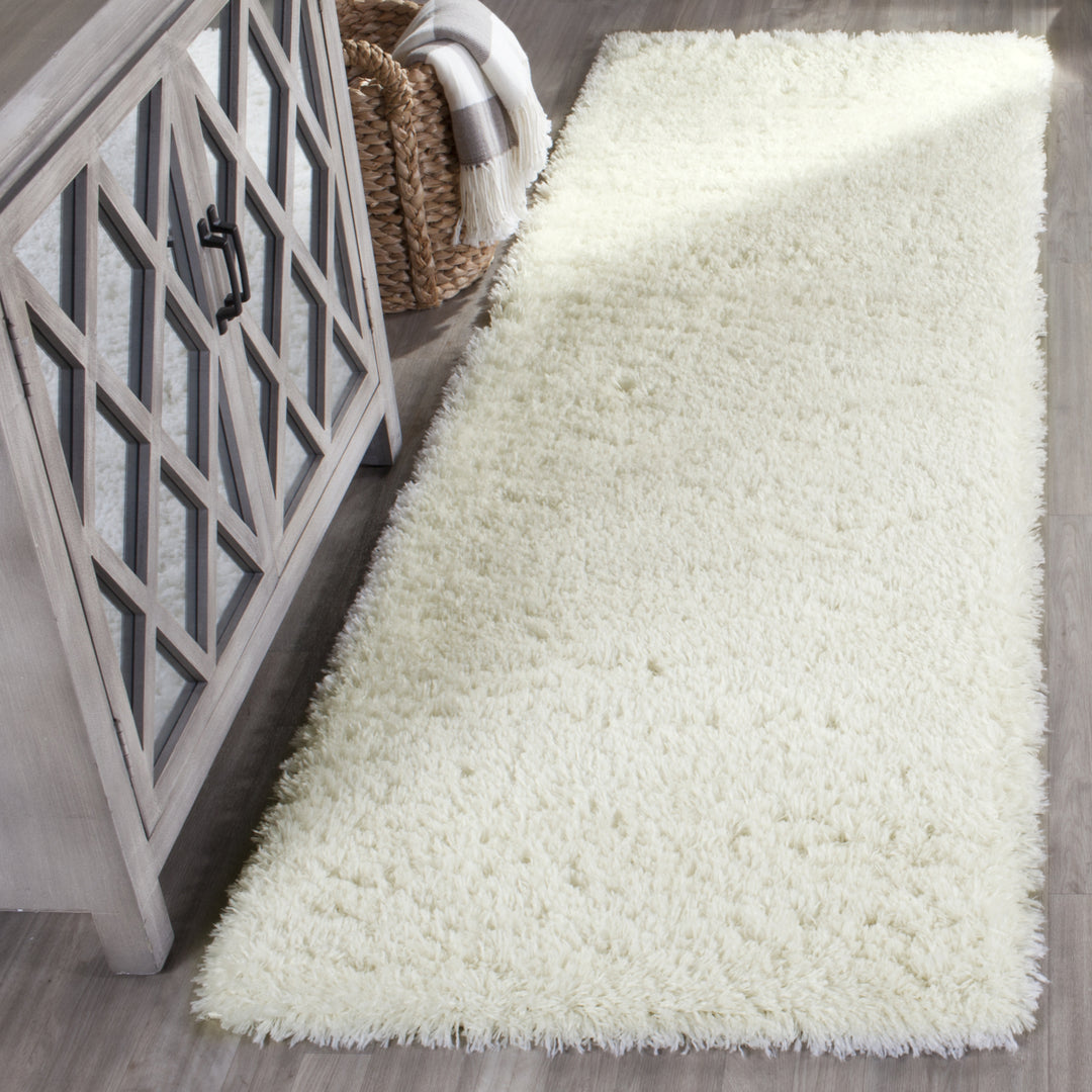 SAFAVIEH Indie Shag Collection SGI320A Creme Rug Image 3