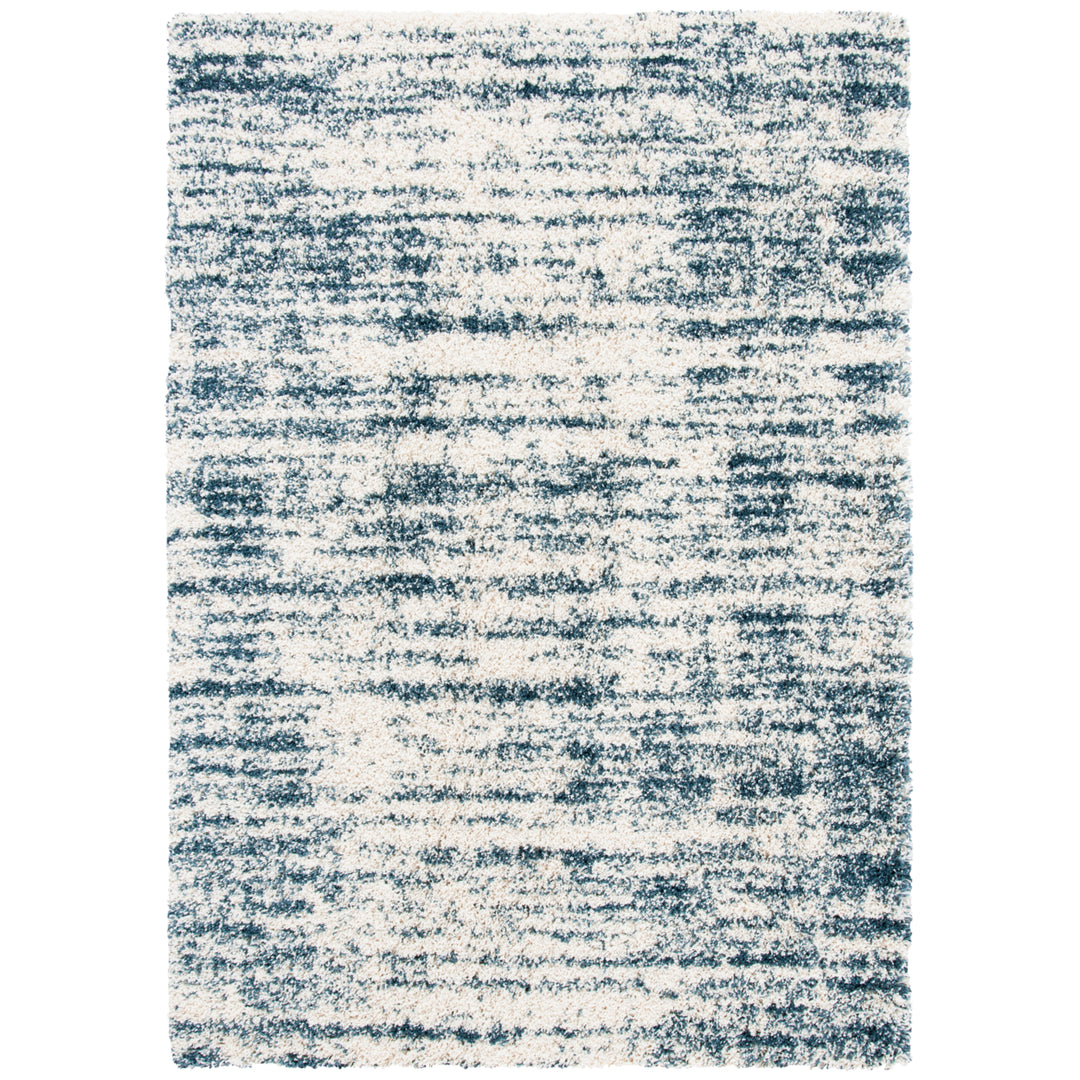 SAFAVIEH Hudson Shag SGH299A Ivory / Slate Blue Rug Image 8