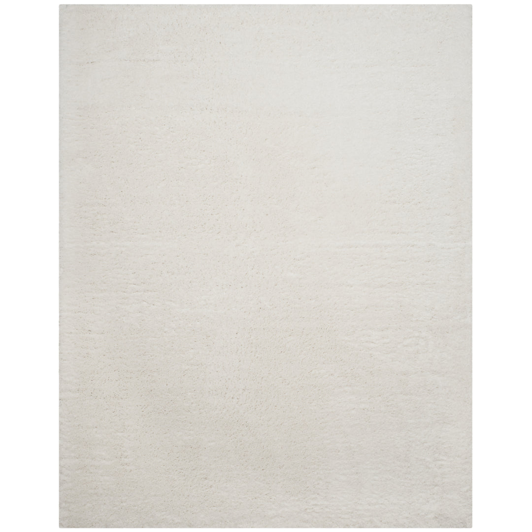 SAFAVIEH Indie Shag Collection SGI320C White Rug Image 1