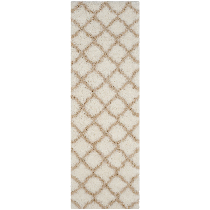 SAFAVIEH Indie Shag SGI322K Ivory / Light Beige Rug Image 3