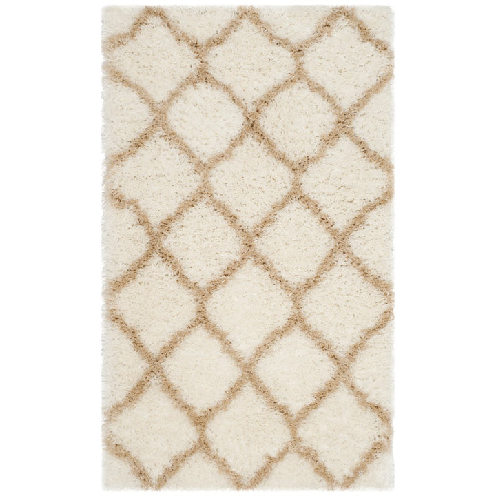 SAFAVIEH Indie Shag SGI322K Ivory / Light Beige Rug Image 5