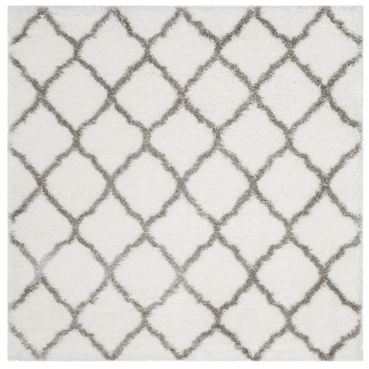 SAFAVIEH Indie Shag Collection SGI322P Ivory / Grey Rug Image 1