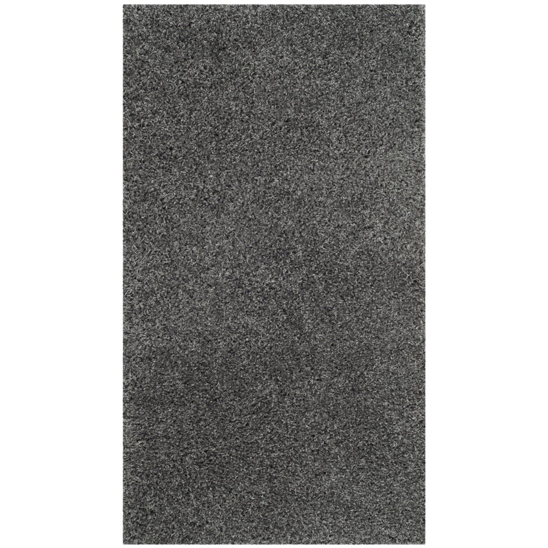 SAFAVIEH SGL303G Sgl-Laguna Shag Dark Grey Image 2