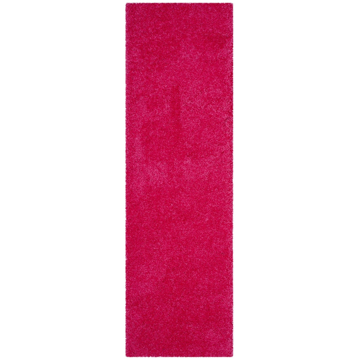 SAFAVIEH Laguna Shag Collection SGL303J Fuchsia Rug Image 5